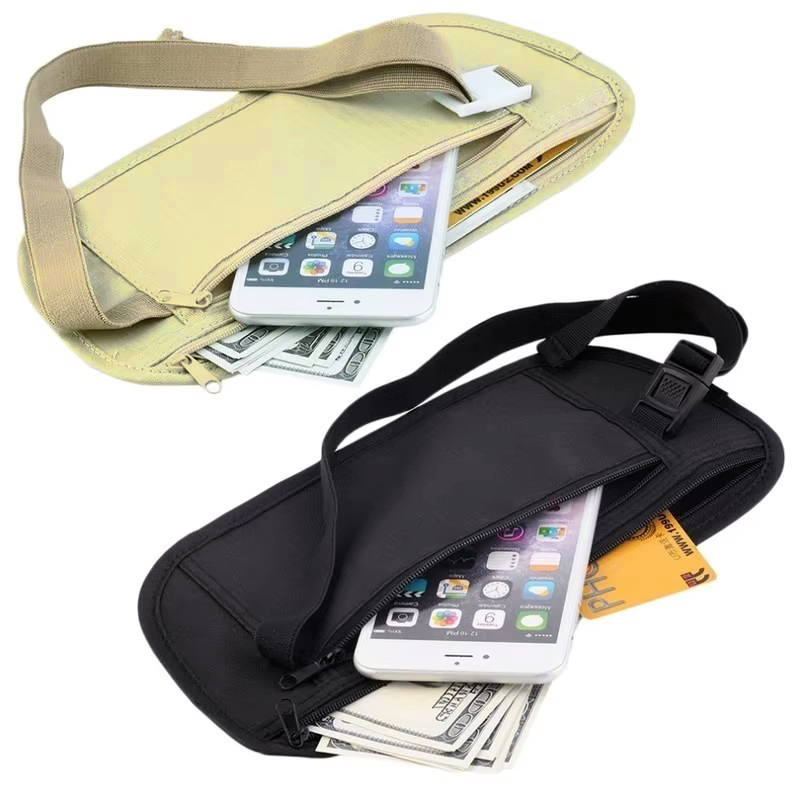 Mountain Biking Waist Pack - Riñoneras de viaje invisibles, bolsa para