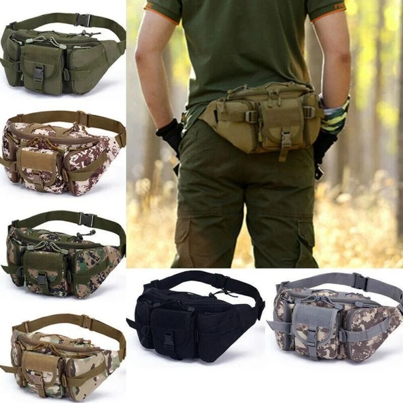 Mountain Biking Waist Pack - Riñonera multifuncional para hombre, bolsa para