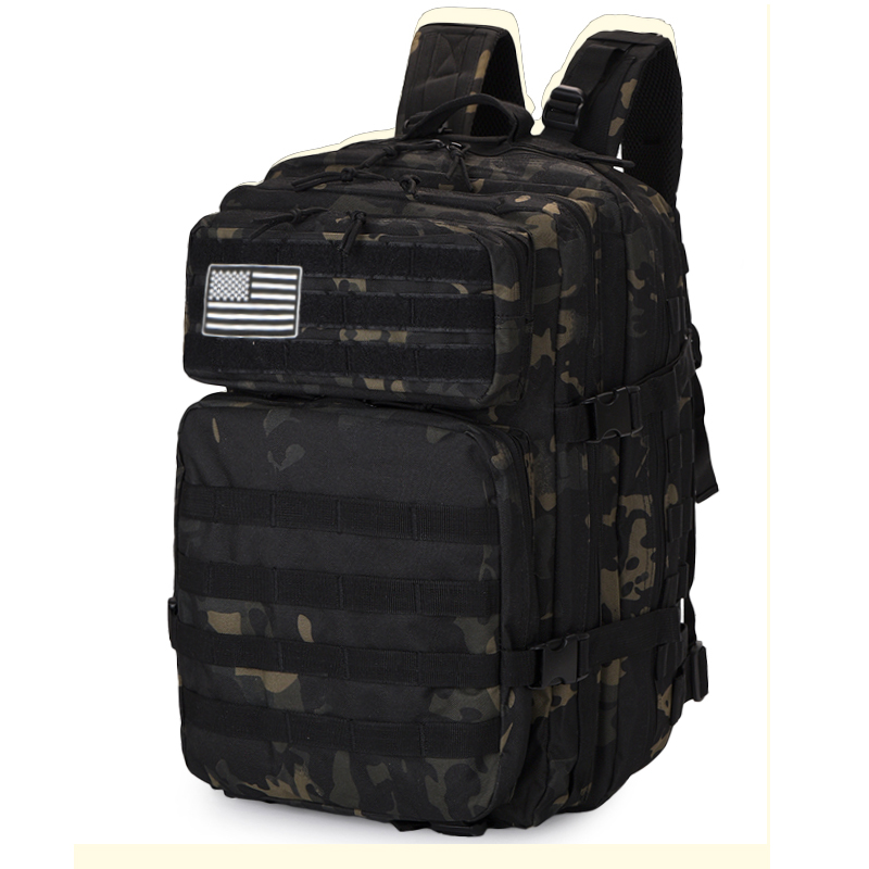 Mountain Biking Waist Pack - Mochila táctica Molle de 25L/50L, bolsas