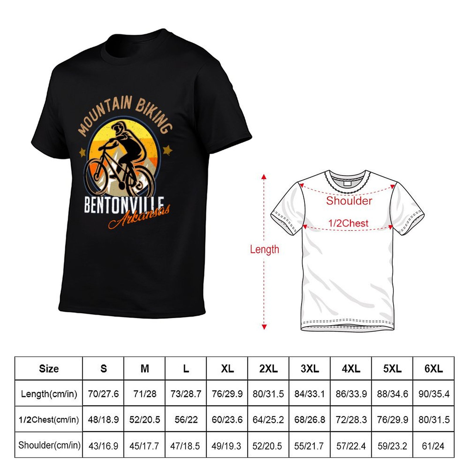 Camiseta de ciclismo de montañ - Mountain Biking Bentonville Arkansas reseña y precio