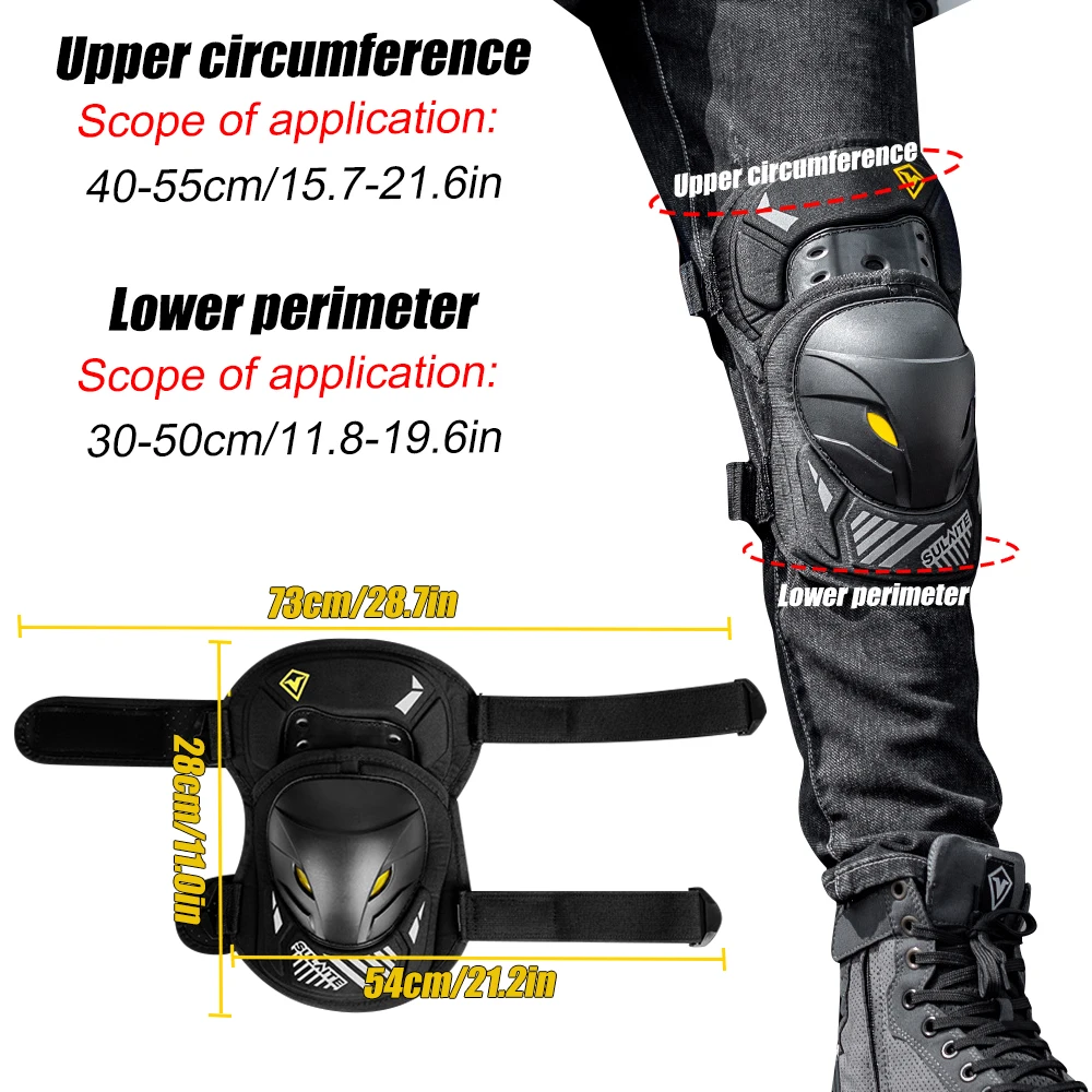 GOMOREON 1 Par de Protectores  - Mountain Biking Knee Pads reseña y precio