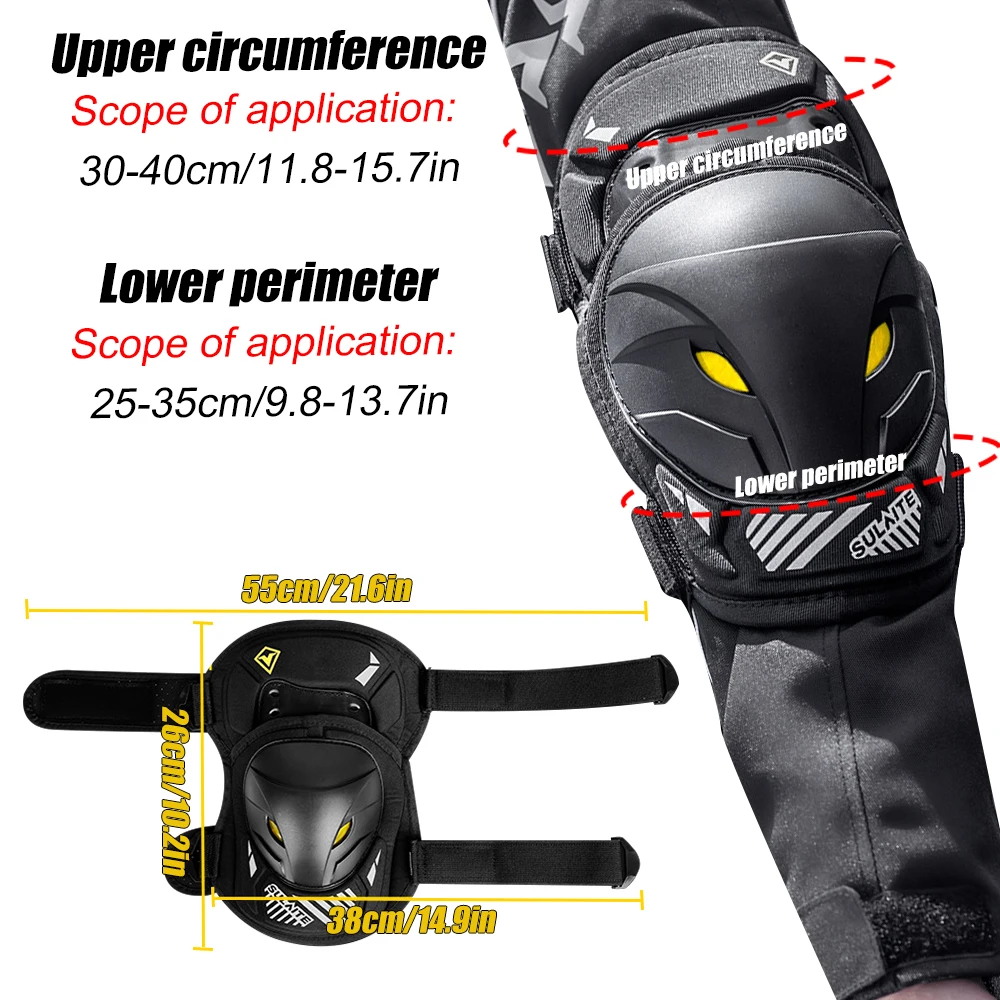 GOMOREON 1 Par de Protectores  - Mountain Biking Knee Pads reseña y precio