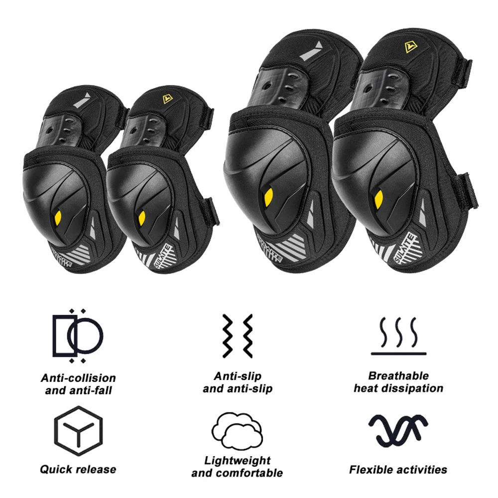 GOMOREON 1 Par de Protectores  - Mountain Biking Knee Pads reseña y precio