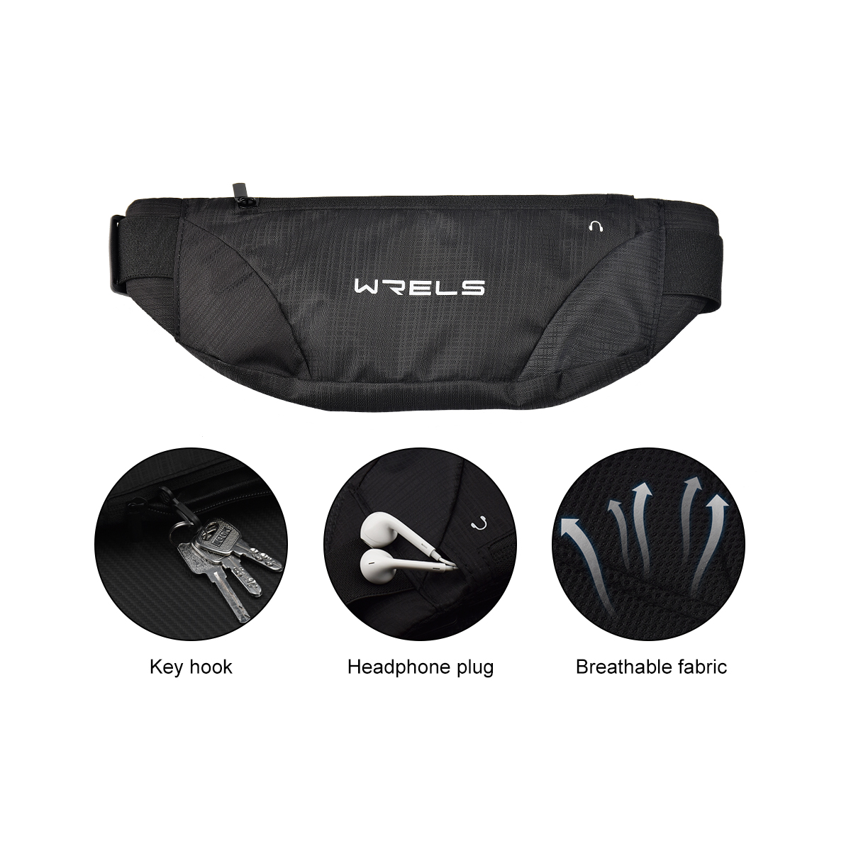 WRELS-riñonera para correr, bo - Mountain Biking Waist Pack reseña y precio