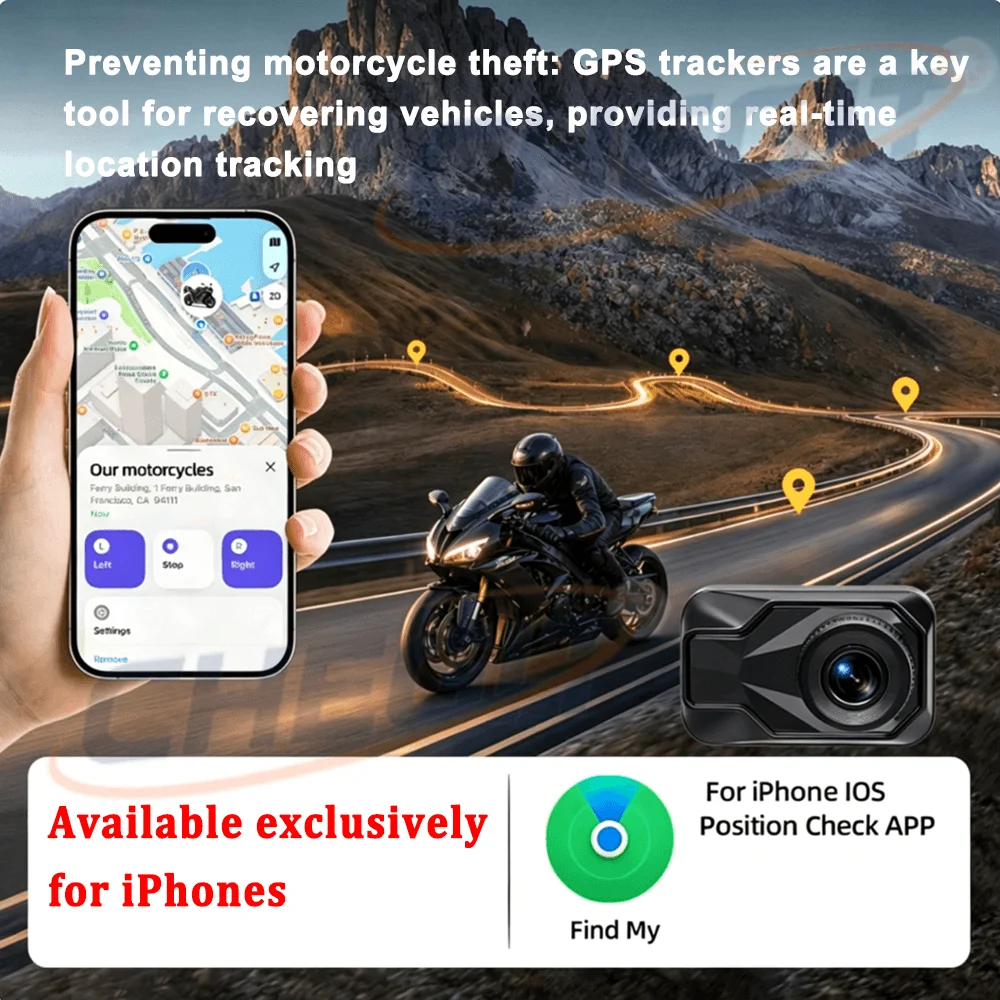 Cámara DVR para Motocicleta 2K - Mountain Biking App reseña y precio