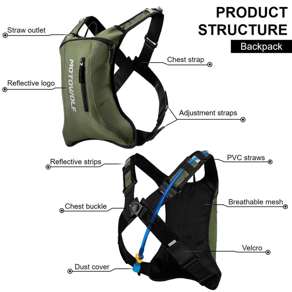 Paquete de hidratación para ci - Mountain Biking Hip Pack reseña y precio