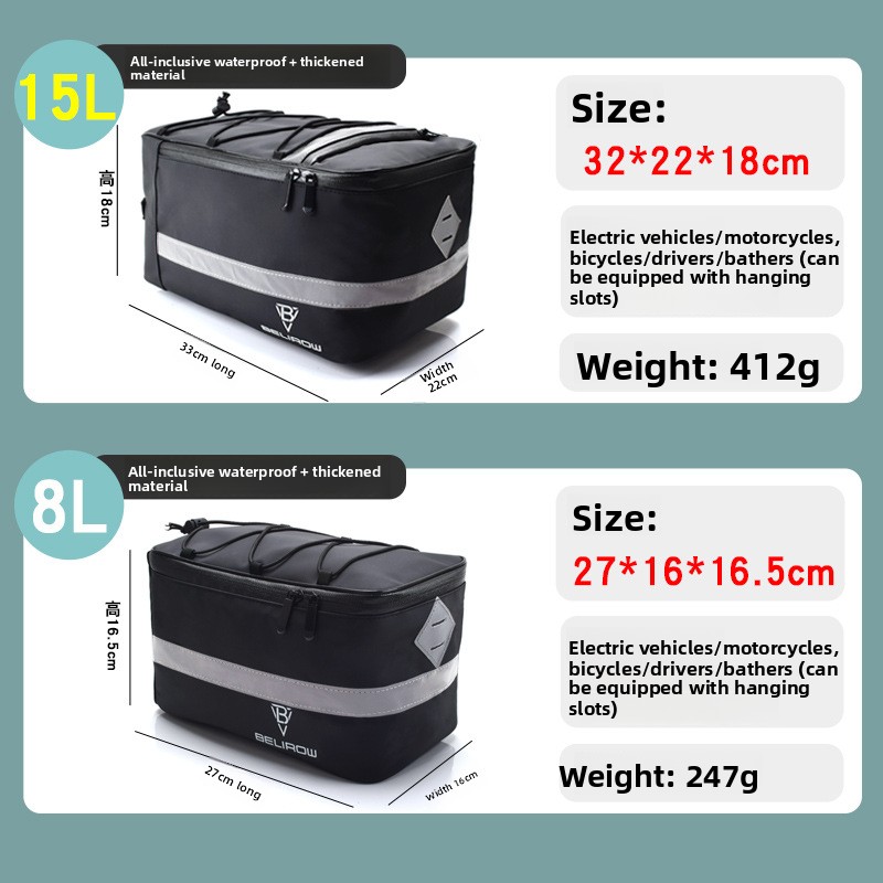 Bolsa trasera de bicicleta de  - Mountain Biking Hip Pack reseña y precio