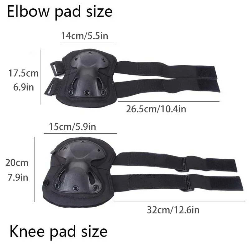 Juego de Rodilleras y Coderas  - Mountain Biking Knee Pads reseña y precio