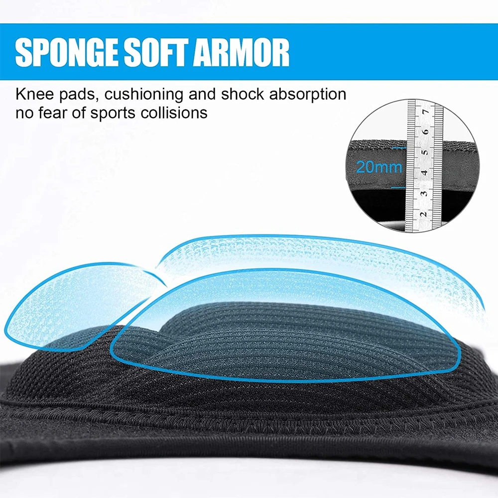 1 par de rodilleras ajustables - Mountain Biking Knee Pads reseña y precio