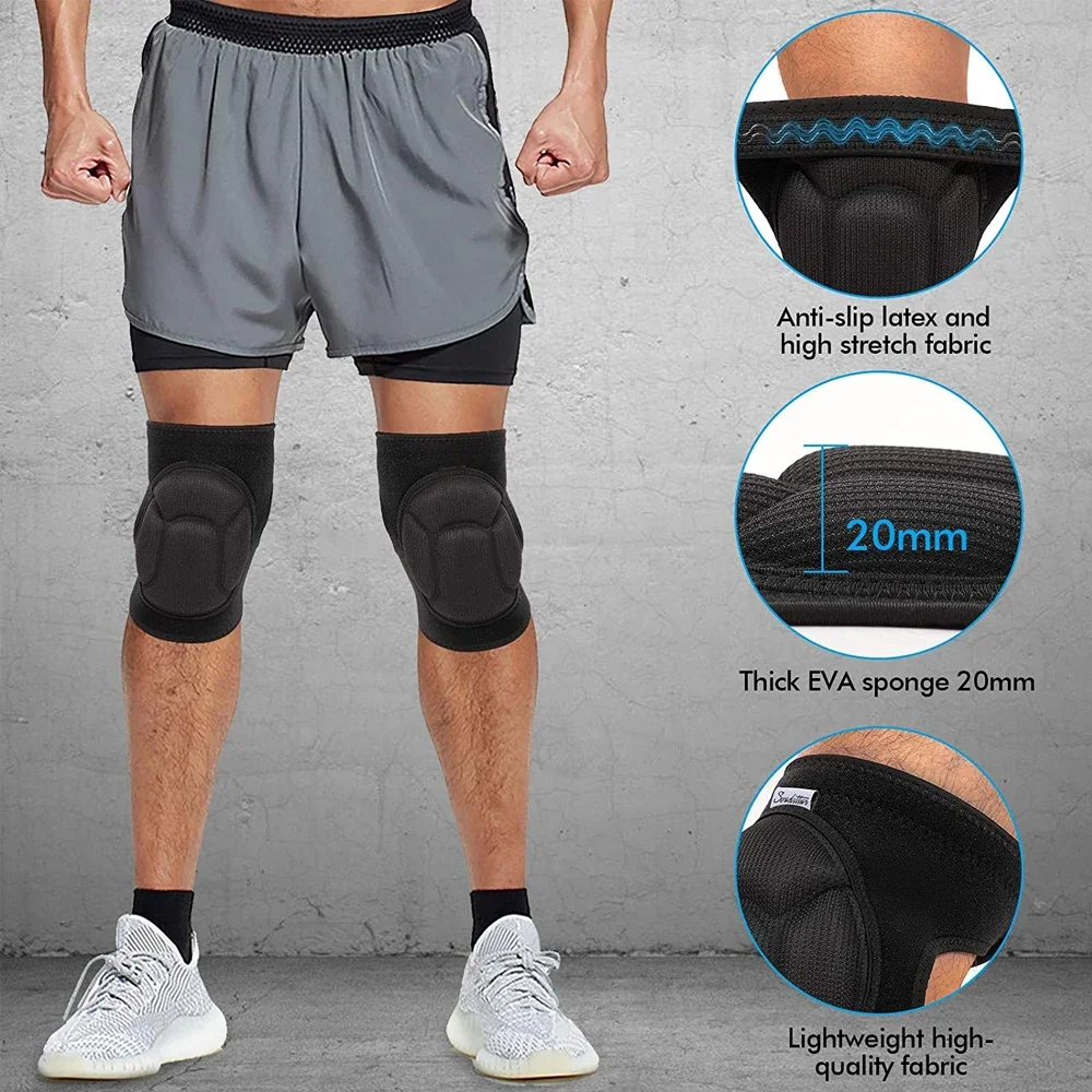 1 par de rodilleras ajustables - Mountain Biking Knee Pads reseña y precio