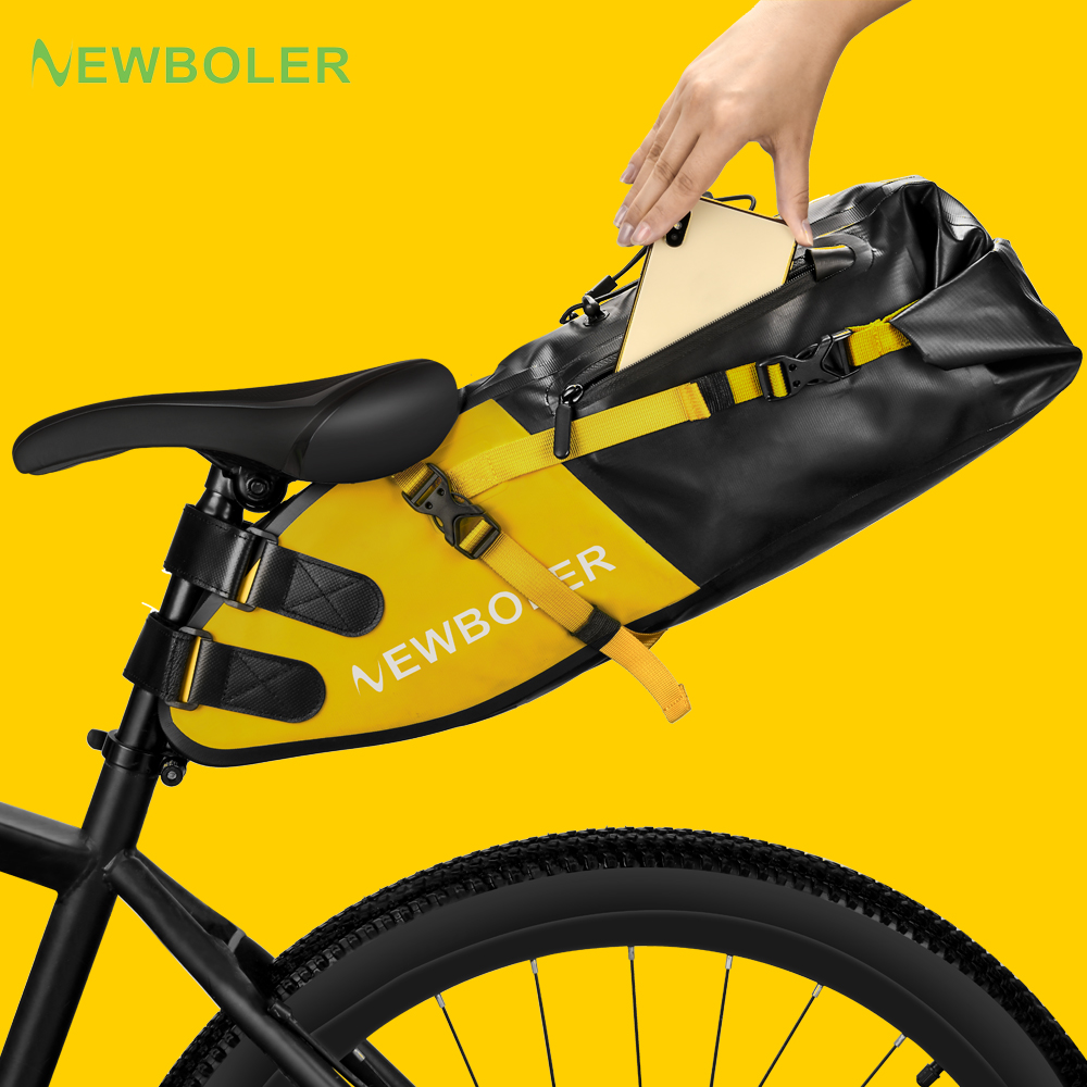 NEWBOLER-bolsa para bicicleta  - Mountain Biking Waist Pack reseña y precio