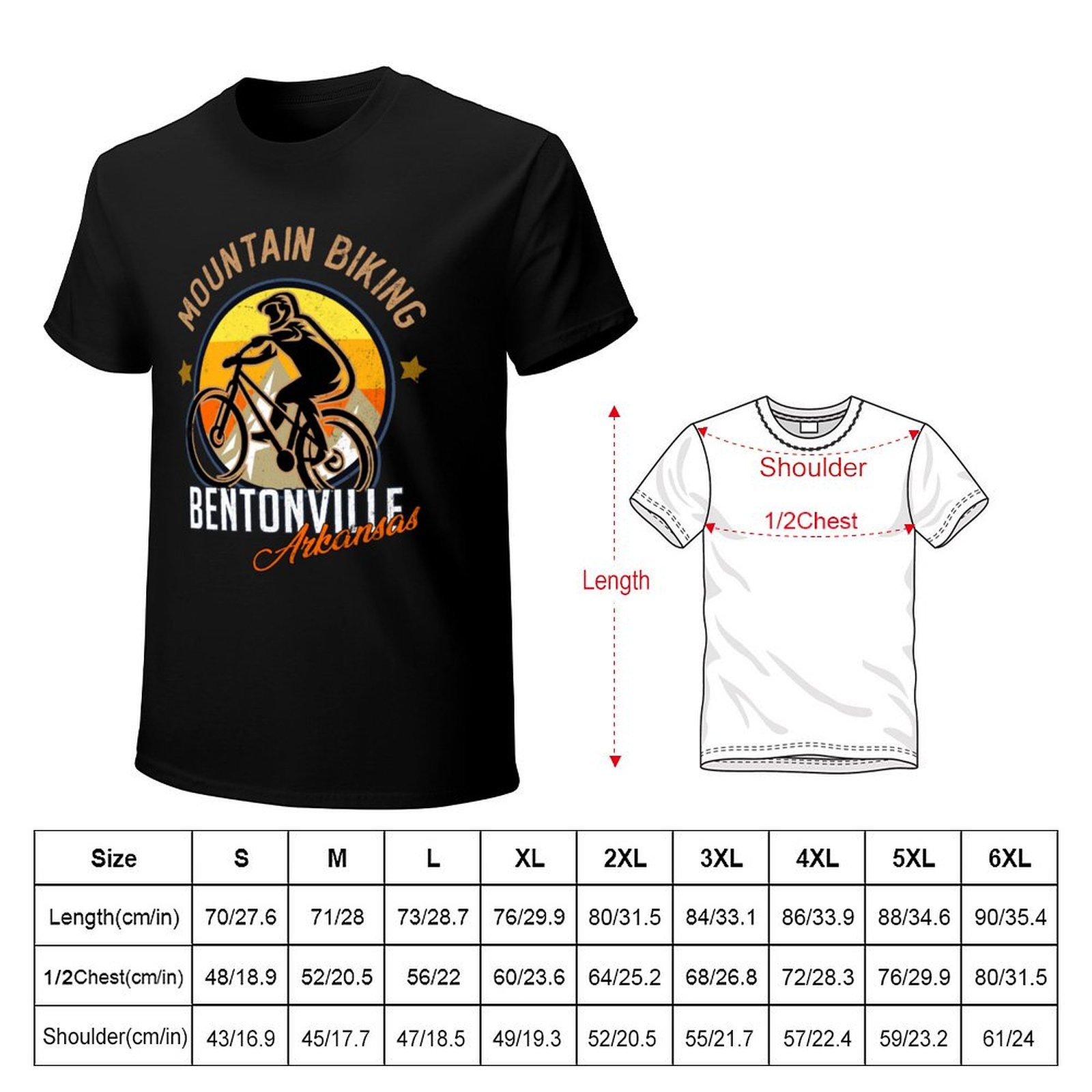 Camiseta de ciclismo de montañ - Mountain Biking Bentonville Arkansas reseña y precio
